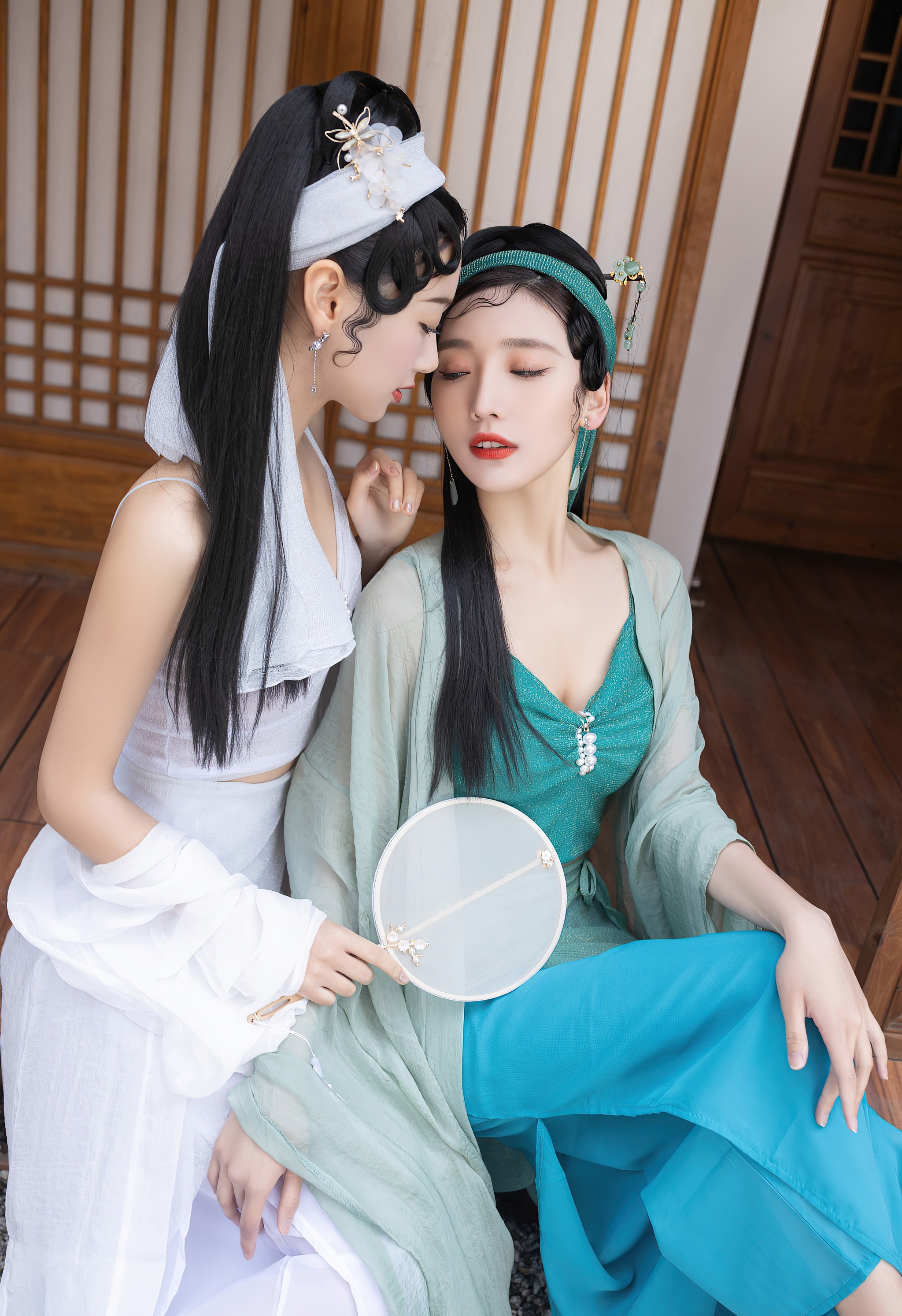 图片[1]-唐安琪 – NO.022 内购无水印 NO.4952 古风 小青和小白[92P]-XikXak